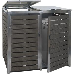 MCW Gartenhaus + Gartenschrank - K14-2er-E MCW Gartenhaus + Gartenschrank - K14-2er-E