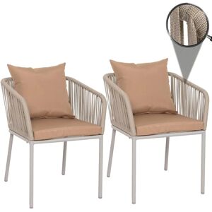 MCW - N41 - Taupe - Aluminium - Garden chairs MCW - N41 - Taupe - Aluminium - Garden chairs