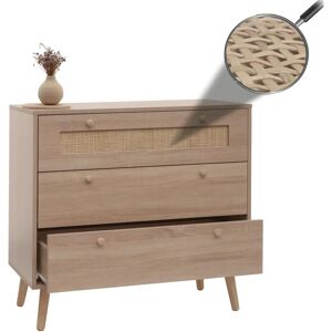 MCW M39-S Kommode - Stauraum, Naturkubu Rattan, Modernes Design MCW M39-S Kommode - Stauraum, Naturkubu Rattan, Modernes Design