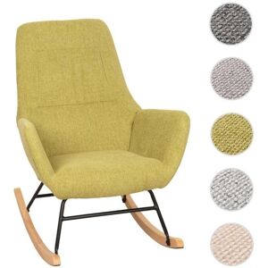 Mendler Fauteuil à Balançoire - Tissu haute qualité 320g/m² - Rembourrage confortable 11cm - Structure robuste en bois massif et métal - Couture décorative - Fauteuil à Balançoire Mendler Fauteuil à Balançoire - Tissu haute qualité 320g/m² - Rembourrage confortable 11cm - Structure robuste en bois massif et métal - Couture décorative - Fauteuil à Balançoire