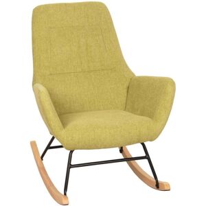 HHG - HHG 704 - Verde - Madera/Metal - Recliner Chair HHG - HHG 704 - Verde - Madera/Metal - Recliner Chair