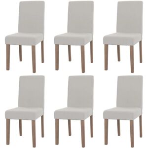 HHG - Littau - Crema - tela bouclé - Sillas de comedor HHG - Littau - Crema - tela bouclé - Sillas de comedor