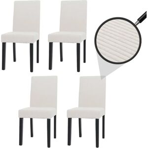 MCW - Littau - Creme - Dunkle Beine - Esstischstuhl-Set MCW - Littau - Creme - Dunkle Beine - Esstischstuhl-Set