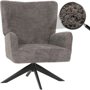 Fauteuil Lounge Mendler Hwc-n65 - Confortable, Rotatif, Velours Fauteuil Lounge Mendler Hwc-n65 - Confortable, Rotatif, Velours