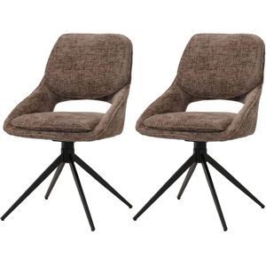 HHG - HHG-617 - Chenilla 490 g/m² - Silla de comedor HHG - HHG-617 - Chenilla 490 g/m² - Silla de comedor