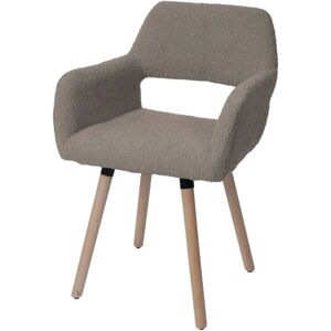 HHG - HHG-873 II - Taupe - Bouclé - Silla HHG - HHG-873 II - Taupe - Bouclé - Silla