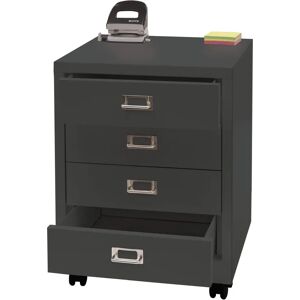 MENDLER HWC-L49 Armoire à 4 Tiroirs en Acier - Bureau MENDLER HWC-L49 Armoire à 4 Tiroirs en Acier - Bureau