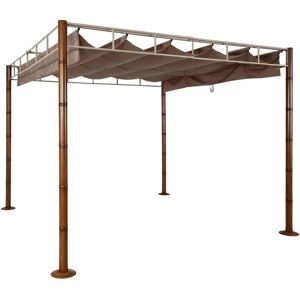 MCW L42 Pavillon - Verstellbares Schiebedach - Garten & Terrasse MCW L42 Pavillon - Verstellbares Schiebedach - Garten & Terrasse