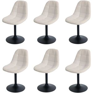 HHG - HHG-842 - Beige - Bouclé - Silla de comedor HHG - HHG-842 - Beige - Bouclé - Silla de comedor