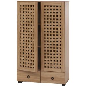 HHG - 358 - Marrón - Diseño de mimbre 3D - Cabinet HHG - 358 - Marrón - Diseño de mimbre 3D - Cabinet