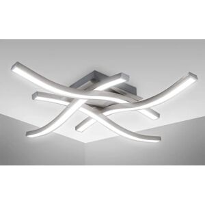 B.K.Licht Plafondlamp - Golvende vorm, 4000K, 17W, 1520 lumen B.K.Licht Plafondlamp - Golvende vorm, 4000K, 17W, 1520 lumen