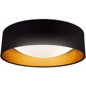 B.K.LICHT Zwart en Goud Plafondlamp - 2200Lm 18W, 4000K, Ø40cm B.K.LICHT Zwart en Goud Plafondlamp - 2200Lm 18W, 4000K, Ø40cm