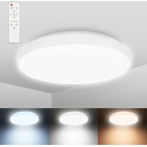 B.k.licht - 12W Deckenlampe - Einstellbare Farbtemperatur IP44 B.k.licht - 12W Deckenlampe - Einstellbare Farbtemperatur IP44