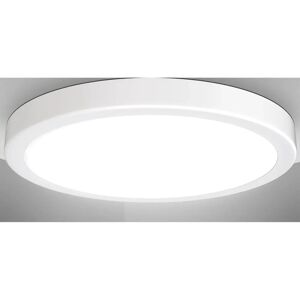 B.k.licht Plafonnier LED 24W - 4000K - 38cm - 3000 Lumens - Blanc - Publicité B.k.licht Plafonnier LED 24W - 4000K - 38cm - 3000 Lumens - Blanc - Publicité