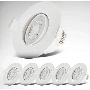 B.k.licht - LED Recessed Light - 6 Pack - IP65 Waterproof - Adjustable B.k.licht - LED Recessed Light - 6 Pack - IP65 Waterproof - Adjustable
