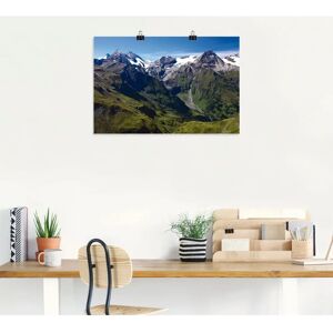 ARTLAND - Berge rund um den Großglockner - Beige - Wall art ARTLAND - Berge rund um den Großglockner - Beige - Wall art