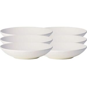 Villeroy & Boch Manufacture Soup and Pasta Plates - Round, 23.5cm, Set of 6 Villeroy & Boch Manufacture Soup and Pasta Plates - Round, 23.5cm, Set of 6