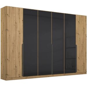 Rauch Ruhásszekrény Dub Artisan - 6 Ajtós Üveg - 271x210x54 cm Rauch Ruhásszekrény Dub Artisan - 6 Ajtós Üveg - 271x210x54 cm