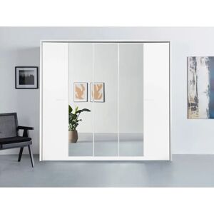 RAUCH Oteli Kleiderschrank - 5 Türen, 230x231x58cm, Weiß, Spiegel, Ohne Licht RAUCH Oteli Kleiderschrank - 5 Türen, 230x231x58cm, Weiß, Spiegel, Ohne Licht