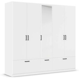 Rauch BLUE Bari 5-türiger Kleiderschrank mit Spiegel - Kleiderschrank Rauch BLUE Bari 5-türiger Kleiderschrank mit Spiegel - Kleiderschrank