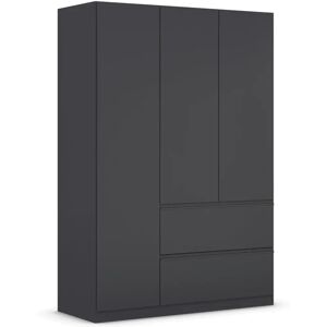 RAUCH Costa Kleiderschrank - grau metallic - 3-türig RAUCH Costa Kleiderschrank - grau metallic - 3-türig