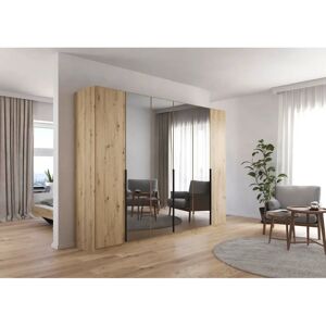 Skříň Skyla barva dřeva od Sconto - 271/210cm Skříň Skyla barva dřeva od Sconto - 271/210cm