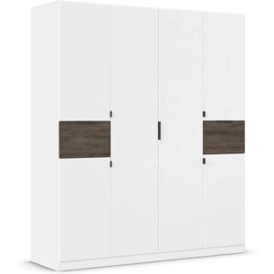 rauch BLUE Ticao Kleiderschrank - 6-türig, 181x54x210 cm, Weiß rauch BLUE Ticao Kleiderschrank - 6-türig, 181x54x210 cm, Weiß