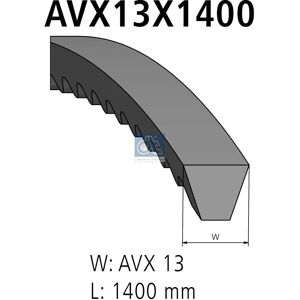 Correa trapezoidal DT Spare Parts - 2.21074 Correa trapezoidal DT Spare Parts - 2.21074