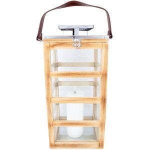 HOME AFFAIRE Farol de Vela Beige - Decoración Interior HOME AFFAIRE Farol de Vela Beige - Decoración Interior