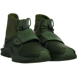 Puma Fenty by Rihanna Ignite Green Leather Trainers - Women's Puma Fenty by Rihanna Ignite Green Leather Trainers - Women's