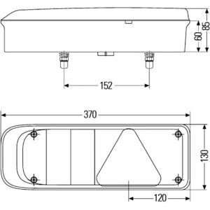 HELLA 2VP 340 930-031 Takavalaisin - Rear Light HELLA 2VP 340 930-031 Takavalaisin - Rear Light