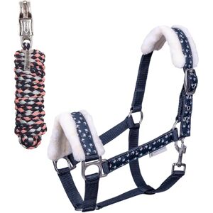 Waldhausen Lucky Set Mørkeblå - Hestehalsbånd Sett Waldhausen Lucky Set Mørkeblå - Hestehalsbånd Sett