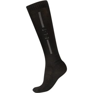 Chaussettes d'équitation Merino ELT - Unisexe Noir Confort Sportif - Publicité Chaussettes d'équitation Merino ELT - Unisexe Noir Confort Sportif - Publicité