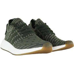 Adidas NMD R2 Primeknit Groene Dames Hardloopschoenen - Sportieve Schoen Adidas NMD R2 Primeknit Groene Dames Hardloopschoenen - Sportieve Schoen