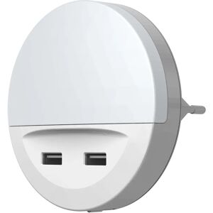 Osram LUNETTA Veilleuse avec Prise USB - Capteur Jour/Nuit, Blanc - Publicité Osram LUNETTA Veilleuse avec Prise USB - Capteur Jour/Nuit, Blanc - Publicité