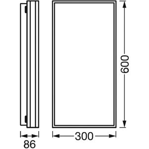 LEDVANCE LED Ceiling Light - White - Dimmable - WiFi Control - 2500lm LEDVANCE LED Ceiling Light - White - Dimmable - WiFi Control - 2500lm
