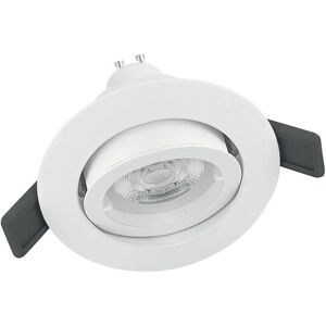 Projecteur encastré LED Ledvance - Dimmable, 575lm, 3000K, GU10, Blanc Projecteur encastré LED Ledvance - Dimmable, 575lm, 3000K, GU10, Blanc