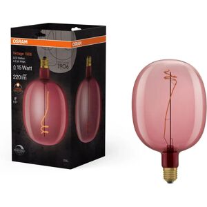 OSRAM Vintage 1906 LED bulb - Pink - 1600K - 4.5W - G170 - Warm white light OSRAM Vintage 1906 LED bulb - Pink - 1600K - 4.5W - G170 - Warm white light