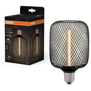 LEDVANCE LDECSQ100BK 3.5W/818 - LED bulb with black metal casing LEDVANCE LDECSQ100BK 3.5W/818 - LED bulb with black metal casing