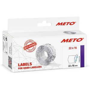 METO 9517183 - Preisschilder - 22x16 mm - Weiß - 2-zeilig METO 9517183 - Preisschilder - 22x16 mm - Weiß - 2-zeilig