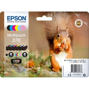 Epson C13T37884010 Inktcartridge - Zwart, Cyaan, Licht Cyaan, Magenta, Licht Magenta, Geel - Inktcartridge Epson C13T37884010 Inktcartridge - Zwart, Cyaan, Licht Cyaan, Magenta, Licht Magenta, Geel - Inktcartridge