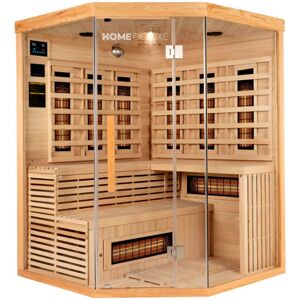 Home Deluxe - Sauna de infrarrojos de Hemlock - Para 2-3 Personas - Con Emisores de Espectro Completo Home Deluxe - Sauna de infrarrojos de Hemlock - Para 2-3 Personas - Con Emisores de Espectro Completo