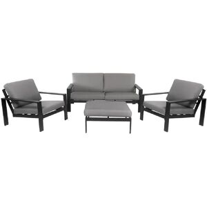 Home Deluxe - RIO L - Negro - Garden furniture set Home Deluxe - RIO L - Negro - Garden furniture set