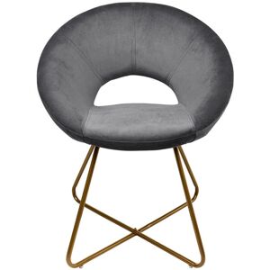 Home Deluxe - Sedia in velluto - Elegante e Comoda - Sedia Home Deluxe - Sedia in velluto - Elegante e Comoda - Sedia