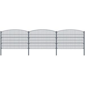 Home Deluxe - Double Rod Mesh Fence - 160 cm di altezza - 20 m di lunghezza - Tappeto reticella recinto Home Deluxe - Double Rod Mesh Fence - 160 cm di altezza - 20 m di lunghezza - Tappeto reticella recinto