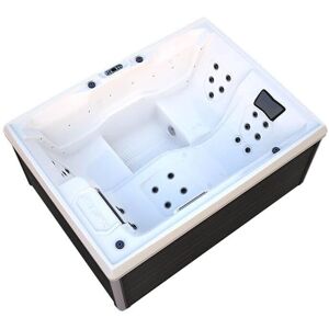 Home Deluxe - Jacuzzi esterno stream pure 211 x 156 cm per 3 persone Home Deluxe - Jacuzzi esterno stream pure 211 x 156 cm per 3 persone