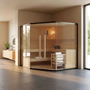 Shadow XL - GRAN Sauna Tradizionale con Vetro Panoramico Shadow XL - GRAN Sauna Tradizionale con Vetro Panoramico