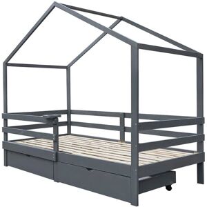 Home Deluxe WOLKENLAND Cama infantil - Pino, 90x200 cm Home Deluxe WOLKENLAND Cama infantil - Pino, 90x200 cm