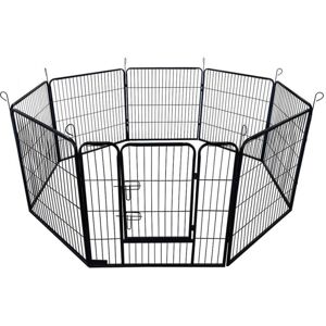 Home Deluxe Recinto para perros - 80 x 80 cm, 8 piezas Home Deluxe Recinto para perros - 80 x 80 cm, 8 piezas
