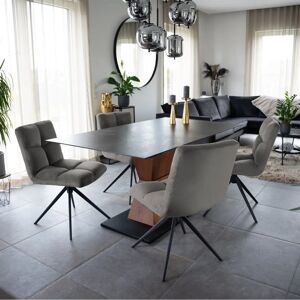 Home Deluxe NODA 2-Pack Draaibare Eetkamerstoelen - Eetkamerstoel Home Deluxe NODA 2-Pack Draaibare Eetkamerstoelen - Eetkamerstoel